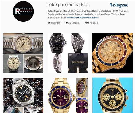 rolex instagram pics